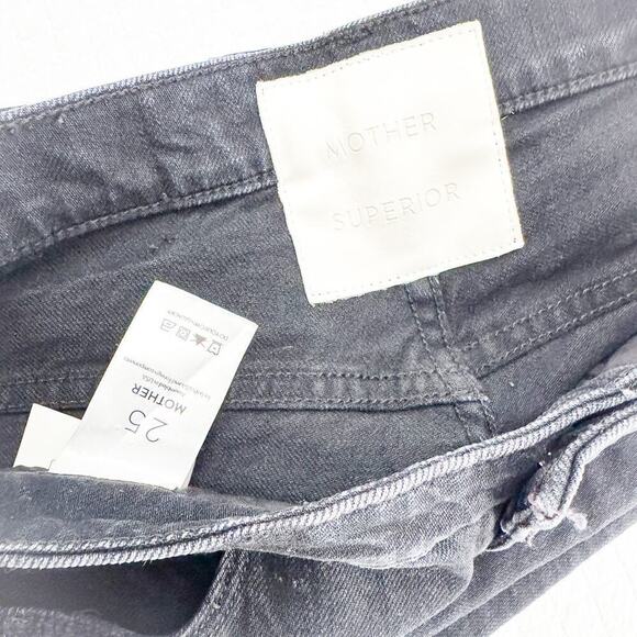 Mother Superior The Dazzler Shift Who's Sorry Now Black Denim Jeans Size 25 - Picture 7 of 10